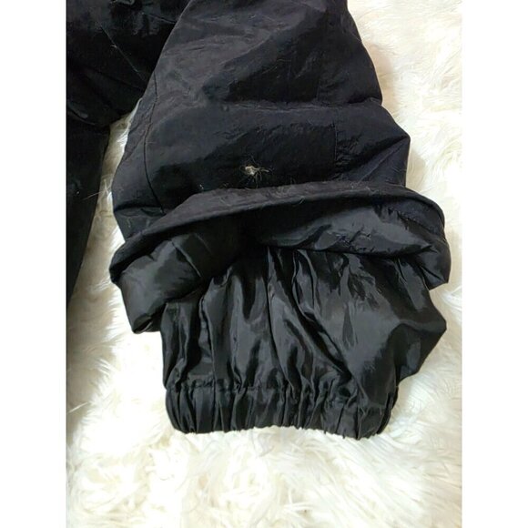 PACTECH LADIES MEDIUM BLACK snow SKI BIBS 36" HIPS NEW 29" inseam nice pair!! - Picture 9 of 13